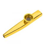 Alomejor Kazoo Musical en Alliage d'Aluminium, Instrument de Musique Portable, L&eacute;ger et Durable, Son D&eacute;licat, Compatible avec Guitare, Ukul&eacute;l&eacute;, Piano, Violon, pour Tous &Acirc;ges (Enthel, neuf)
