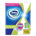 Zewa Wisch & Weg Lot de 16 rouleaux de papier essuie-tout non imprimé avec 45 feuilles 1300 kg (Warenhaus Ebeling, neuf)