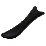 TOYZFRIENDY Masseur Gua Sha En Corne De Buffle, Planche De Massage Du Visage Compacte, Portable Soin Facial &agrave; Domicile Voyage (Muliuin, neuf)