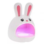 NIYANGLE Lampe à Ongles Mini Led 1 Pièce Design Lapin Adorable Portable Séchage Rapide Pour Manucure à Domicile Et Salon Lampe Uv Pour Ongles En Gel (Telinei, neuf)