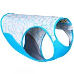 Ruffwear, Swamp Cooler Gilet zippé pour chien, refroidissement par évaporation par temps chaud, bleu biolumine, taille M (Animal Lovers Tierbedarf, neuf)