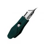 Ysyqkn Coupe-ongles Inclin&eacute; &agrave; Large Ouverture et Manche Long En Acier Inoxydable pour Ongles &eacute;pais, Vert (Amber Field, neuf)