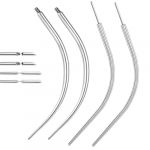 NOPKESV 4 Pièces Broches d'Insertion Coniques Acier Chirurgical,Piercing,Aiguille Piercing,Piercing Langue,Piercing Taper Broche d'insertion Piercing Outil Broches d'Insertion Coniques Perçage Outil (WANGSHENGYA, neuf)