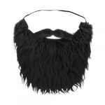 LOVIVER Accessoires réalistes pour barbe d'Halloween, pour hommes, femmes et enfants, Noir (LOVIVER FR, neuf)