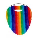 perfeclan Fausse et barbe d'Halloween pour hommes, adultes et adolescents, d&eacute;guisement de f&ecirc;te, Color&eacute; (PERFECLAN, neuf)