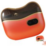 Coupe-ongles électrique avec lumière LED - Coupe-ongles automatique pour bébés, enfants et adultes, appareil rechargeable avec collecteur de poussière, orange (YoOpaTia, neuf)