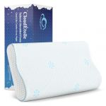 Cloud&Eacute;toile Oreiller Ergonomique Cervical Coussin - Orthop&eacute;dique Oreiller &agrave; M&eacute;moire de Forme Confort pour la Nuque, R&eacute;glable Coussin Memory Foam pour Dormir 61x36x10-12 cm (Cloud&Eacute;toile, neuf)