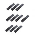 NOLITOY 10pi&egrave;ces Outils De Manucure Acier Au Coupe- Pr&eacute;cis Et Tranche- Pour P&eacute;dicure Et Manucure (M.Meteorite, neuf)