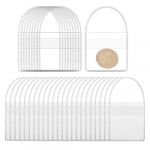 THXFUNAREA 30 pochettes en plastique transparent pour pièces de monnaie, bijoux et petits objets, 6,2 x 6,2 cm (BYSMDXZDZH, neuf)