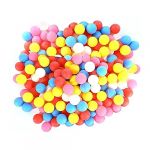 MEMOFYND Lot de 40 balles de tennis de table colorées en plastique pour chats et chiens, fêtes d'art et de bricolage, jeux d'école à la maison, débutants et adultes (KARPA JOHANNA LTD, neuf)