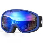VICTGOAL Lunettes de Ski Homme Femme, Lunettes de snowboard Anti-Bu&eacute;e OTG avec Lentille Sph&eacute;rique Anti-UV pour les Sports d'hiver, le Ski et le Snowboard (Bleu) (VICTGOAL SPorts, neuf)