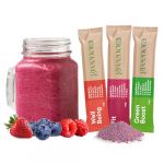 GREENORA Smoothie Bowl Fruits Lyophilisés Poudre 100% Naturel. Mangue Banane Fraise Framboise Betterave Myrtilles. Séchée Déshydratée Vegan. 9x24g (Greenora SPB, neuf)