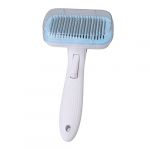 Chat Brush pour Perdre, de Perte de Brosse &agrave; Poils Chien Chiens Chats Toiletter le Brossage Outil Auto-nettoyage Brosse Lisse la pour Massage Lapin Enl&egrave;ve (Fil d'acier bleu) (Antilog, neuf)