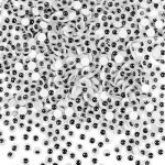 TOAOB 300 Pi&egrave;ces 5mm Yeux Mobiles Autocollants Adh&eacute;sifs en Plastique Ronds Noir Blanc pour Scrapbooking Artisanat Accessoires DIY Craft Poup&eacute;es D&eacute;corations (uktoaob, neuf)