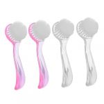 Beavorty 4pièces Brosse à Ongles Avec Poignée Ergonomique Nettoyage Pratique Pour Mains Et Accessoires De Manucure Transparent (T Innovation·HX, neuf)