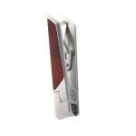 PLAFOPE Coupe-ongles En Acier Inoxydable 1 Pièce Grosse Pratique Pour Ongles Épais Manche En Bois Rouge Outil De Manucure à Domicile (Comexs, neuf)