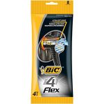 BIC - Lot de 10 Pochettes de 4 Rasoirs FLEX 4 (4 lames) + Bande lubrifiante pour Adultes Unisexes (Global Dream ⭐⭐⭐⭐⭐RETOURS SANS FRAIS, neuf)