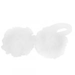 Akozon Boule De Fleur,Boule Pendentif Mur Décor Ciels Lit Bébé Maison Moustiquaire pour lit de bébé Suspendu Fleur Boule Berceau Accessoires Jeu pour Enfants Mur Pendentif décor (Blanc) (Reminnbor, neuf)