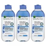 Garnier Nettoyant visage à l'eau micellaire lot de 3 (Eurocali, neuf)