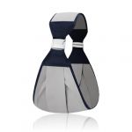 MenYiYDS - 1 Pcs Porte-bébé, Bretelles épaisses, Porte-bébé réglable, Porte-bébé Confortable Nouveau-né dès la Naissance, pour Porte-bébé Nouveau-né jusqu'à 20 kg (Gris) (MiniY, neuf)