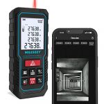 Télémètre Laser 70M avec Application téléphonique, MiLESEEY Laser Meter avec capteur d'inclinaison électronique, précision de ±2mm, Pythagore, Surface et Volume, LCD 2" (MileseeyDirect, neuf)