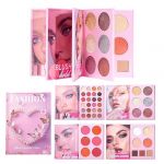 Palette de maquillage pour le visage - 43 couleurs - Format livre - Palette de fards &agrave; joues - Pour mariages, f&ecirc;tes, rendez-vous, s&eacute;ances photo, No&euml;l, anniversaires, vie quotidienne, en voyage (lovesouth, neuf)