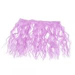 Healvian Perruque De Cheveux Boucl&eacute;s Pour Poup&eacute;es Bjd Accessoire Fausse Laine Rose Pour Cr&eacute;ation De R&eacute;alistes Et Personnalis&eacute;es (Le Sengyu, neuf)