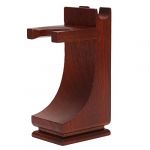 Generic Support de Rasage, Support D 'égouttation de Rasoirs à Brosse en Bois Rouge Vin pour la Monson (Ongoion, neuf)