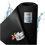 TeichVision - Bâche EPDM de qualité supérieure pour bassin - Épaisseur : 1 mm - 1,5 m x 2 m - Film EPDM naturel noir - Particulièrement durable / convient également comme bâche de parterre surélevée (Teichbedarf24, neuf)