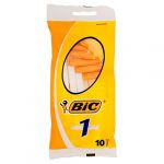 BIC Pochette x 10 Rasoir N&deg;1-1 lame Peaux Normales (DLM Direct FR, neuf)