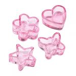 PAMINGONO 4pi&egrave;ces Coupelles &agrave; Ongles Verre Pour Manucure Et Nail Pour Ranger Outils (ndunk, neuf)