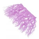 FRCOLOR Perruque Boucl&eacute;e Synth&eacute;tique Pour Poup&eacute;es Accessoire De Fabrication De Poup&eacute;es Cheveux Curly Pour Style R&eacute;aliste (Laners, neuf)