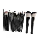 MUCKLILY 22Pièces Pinceaux de Kit Outils Cosmétiques Noir pour Fond de Fard à Paupières et Blush (Senike, neuf)