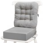 Rehausseur Chaise Enfant - 2 Réhausseurs pour Enfants avec Différentes Hauteurs pour Manger, Rehausseur Amovible, PU imperméable à l'eau facile à nettoyer rehausseur de chaise (Apexxus, neuf)