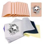 Unihuby 30pcs Peau Synth&eacute;tique Tatouage Papier Kit - 10pcs Fausse Peau Tatouage 20pcs Papier de Transfert Tattoo Skin pour les d&eacute;butants (Unihubt, neuf)