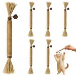 DmDoyy 6 Pi&egrave;ces B&acirc;tonnets Herbe &agrave; Chat, B&acirc;tons &agrave; M&acirc;cher, Soin Dentaire Naturel pour Grincer des Dents Baton (ShiJiaZhuangChunZhiChuanShangMaoYouXianGongSi, neuf)
