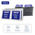 ZASCHMOY Lingettes Humides Jetables, Portables, Nettoyage Ménager, Papiers Humides pour Voyage, Extérieur, Hygiénique, 100 Pièces, 6 X 6 Cm (Jeadhen, neuf)