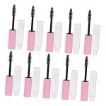 EPIGEIST 15 pi&egrave;ces Tubes Mascara Recharges Transparentes Rechargeables pour Cils avec Bouteilles Cosm&eacute;tiques Portables pour Gloss L&egrave;vres et Yeux Outils Maquillage Durables et R&eacute;utilisables (Laimmde, neuf)