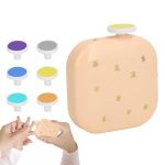 Sionhiuo Ensemble de fichiers de ongles &eacute;lectrique, fichier de ongles &eacute;lectrique pour les | Trimmer des ongles rechargeable USB pour tout-petit | Outil de manucure portable avec une solution de soins (keqiux, neuf)