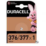 Duracell Pile oxyde d'argent spéciale 377/376 1,55 V, pack de 1 (SR66 / SR626 / V377 / V376 / SR626W / SR626SW) conçue pour une utilisation dans les montres, calculatrices et dispositifs médicaux (Lithium expert, neuf)