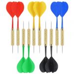 Flechette Pointe Fléchettes avec Flechettes pour Cible, Flechette Pointe 18g, 10 Fléchettes, Flechettes à Pointe Souple pour Cible Flechette Electronique, Flechette Pointe Professionnelle (WU ZHISHUN DE DIAN, neuf)