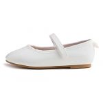 Feversole Kids Filles Mary Jane Strap Chaussures Plates Ballerines Princesse Chaussures Plates Chaussures d'école Plates À Bride (Tiptoe London, neuf)