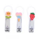 FOMIYES Lot De 3 Coupe-ongles D&eacute;coratifs Transparents Pliables, Taille Standard, Portable, Pour Femmes, Usage Domestique Et Soin Des Ongles (Yaoys, neuf)