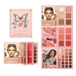 Palette De Maquillage En Format Livre | Highlighter Imperm&eacute;able &agrave; 36 Couleurs avec Design en Forme de Livre,Palette de Maquillage &agrave; 3 Couches | Pour Les Femmes Et Filles, Pour La Beaut&eacute;, La Mode, Le T (maicey, neuf)