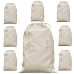 ELES VIDA Lot de Sacs en Tissu pour Peinture ZZB dans Un Sac Naturel, Naturel, 40 x 50 cm - 10 Morceaux, Moderne (snowcommerce GmbH, neuf)
