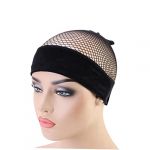 Healeved Bandeau Élastique Fixe Pour Couvre-chef En Maille Doux Et Confortable Noir (Sonieg, neuf)