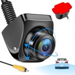 Vtopek AHD 1080P Caméra de Recul 180° Grand Angle Pour Voiture - Rotation à 360°, Installation Sans Perçage, IP69K Étanche, HD Vision Nocturne, Pour Camping-Car (AutoHY Inc, neuf)