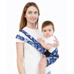 GAGAKU Porte-bébé ergonomique portable pour tout-petits avec siège antidérapant pour nourrissons et tout-petits (6,4 à 20 kg) - Motif bleu (Brandworl FR, neuf)