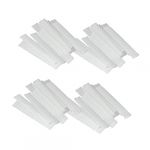 VALICLUD Housses de Protection pour Pinceaux de Maquillage Lot de 100 en Plastique PE 11 X 1 CM Filet Respirant pour Voyage Trousse de Maquillage (Cedongh, neuf)