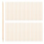 VICASKY 100pièces Bâtons Pour Cuticules Outils De Manucure Et Pédicure Multifonctions Poussoirs Et Nettoyeurs (Micanties, neuf)